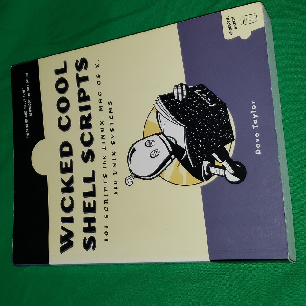 Linux & Unix Programming Tools and Wicked Cool Shell Scripts Paper Back Books - Picture 7 of 9